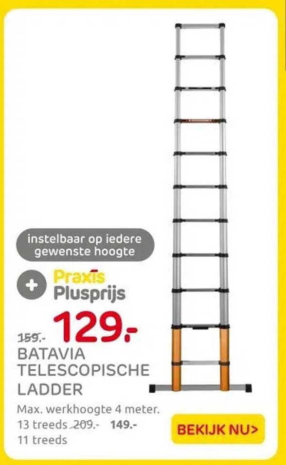 BATAVIA TELESCOPISCHE LADDER