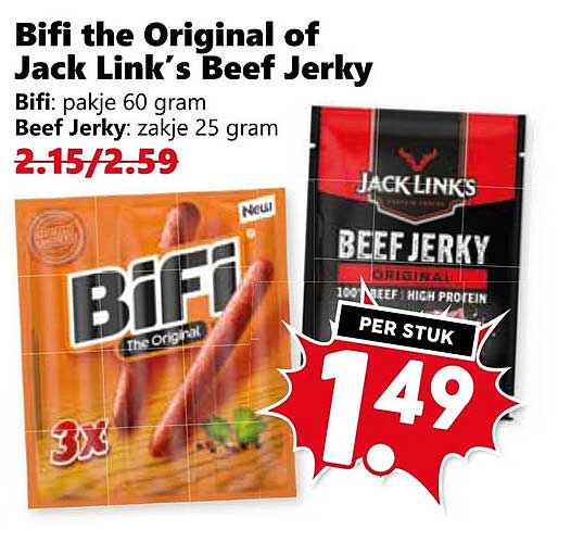 Bifi the Original of Jack Link’s Beef Jerky
