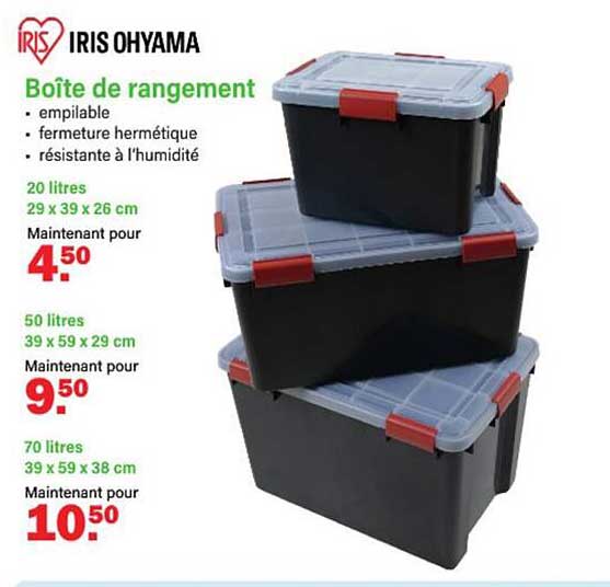 Boîte de rangement