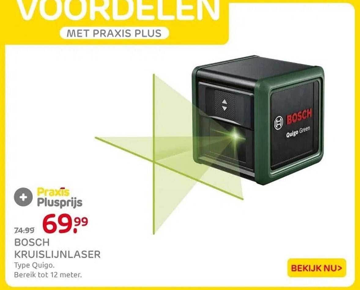 BOSCH KRUISLIJNLASER