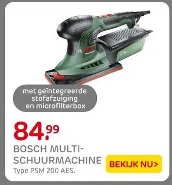 BOSCH MULTI-SCHUURMACHINE