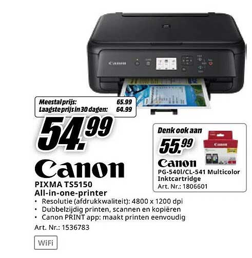 Canon PIXMA TS5150 All-in-one-printer