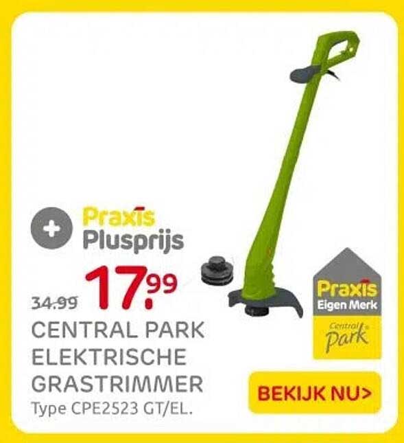 CENTRAL PARK ELECTRISCHE GRASTRIMMER