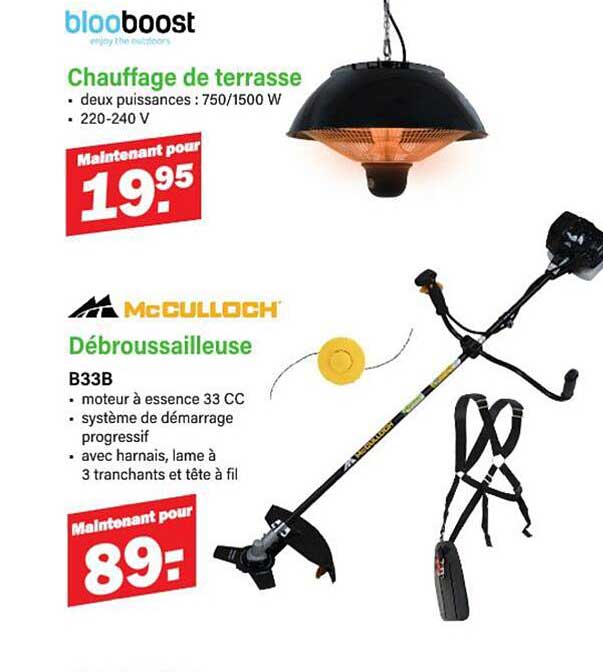Chauffage de terrasse