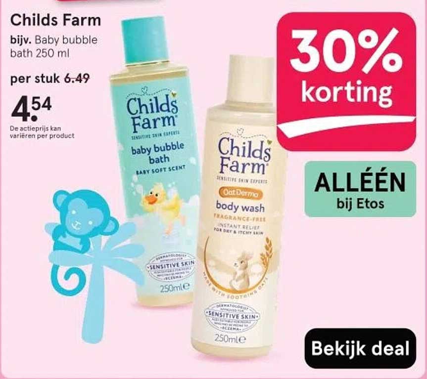 Childs Farm baby bubble bath 250 ml