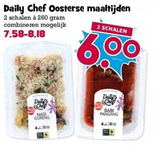 Daily Chef Oosterse maaltijden