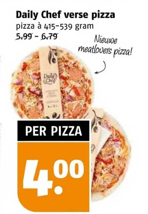Daily Chef verse pizza