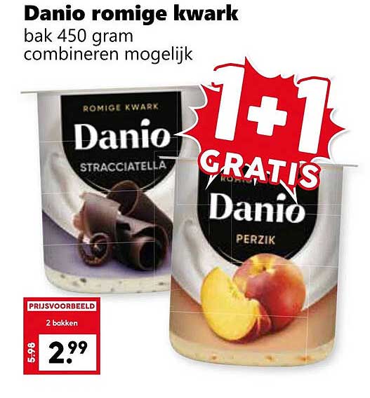 Danio romige kwark