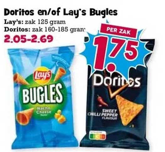 Doritos en/of Lay's Bugles