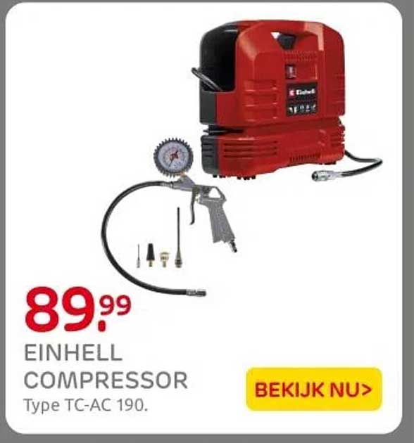 EINHELL COMPRESSOR Type TC-AC 190.