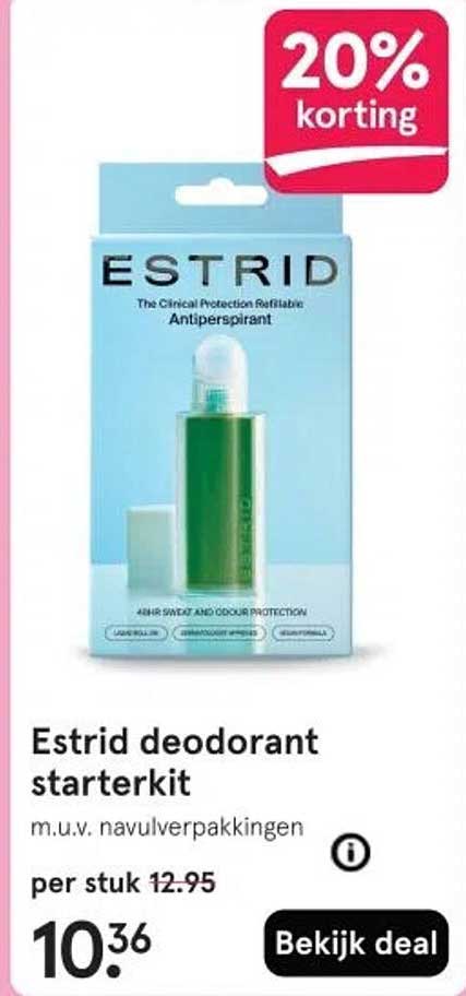 Estrid deodorant starterkit