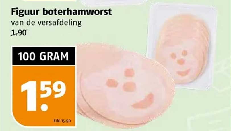 Figuur boterhamworst van de versafdeling