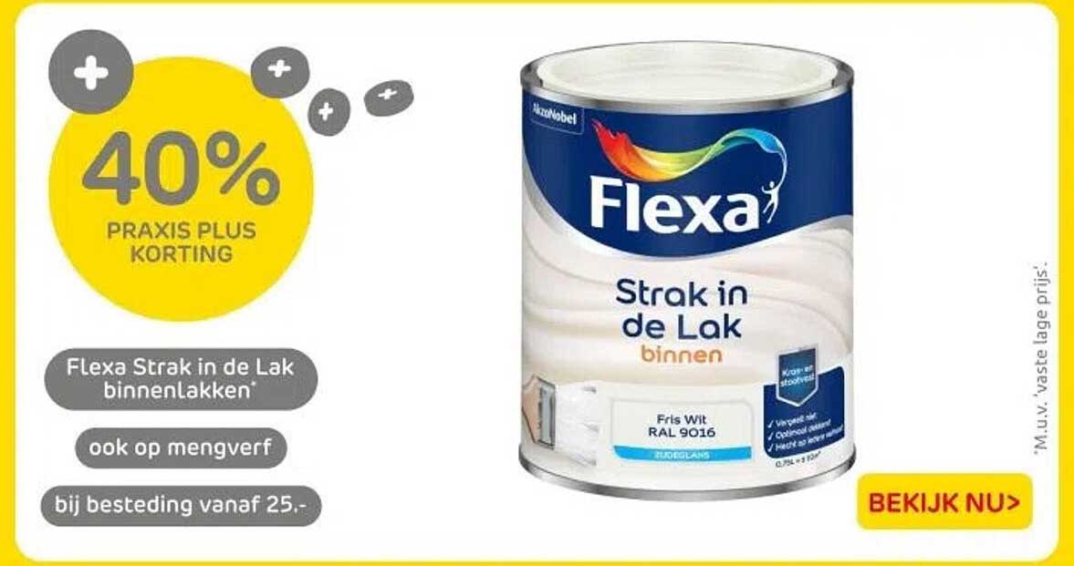 Flexa Strak in de Lak binnenlakken