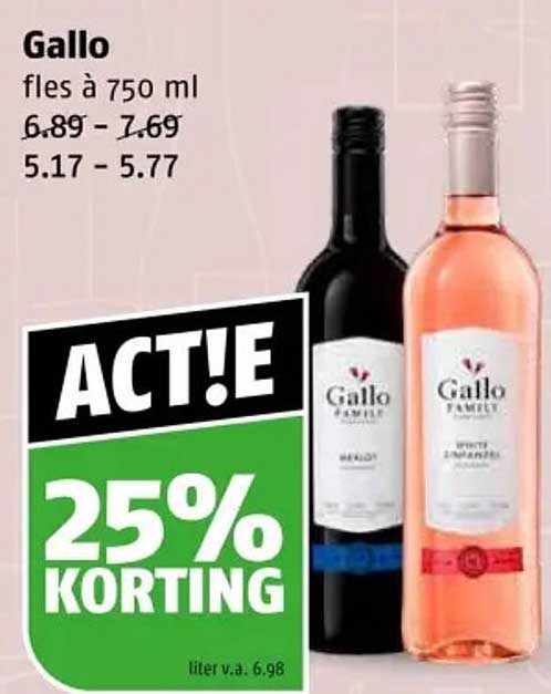 Gallo fles à 750 ml