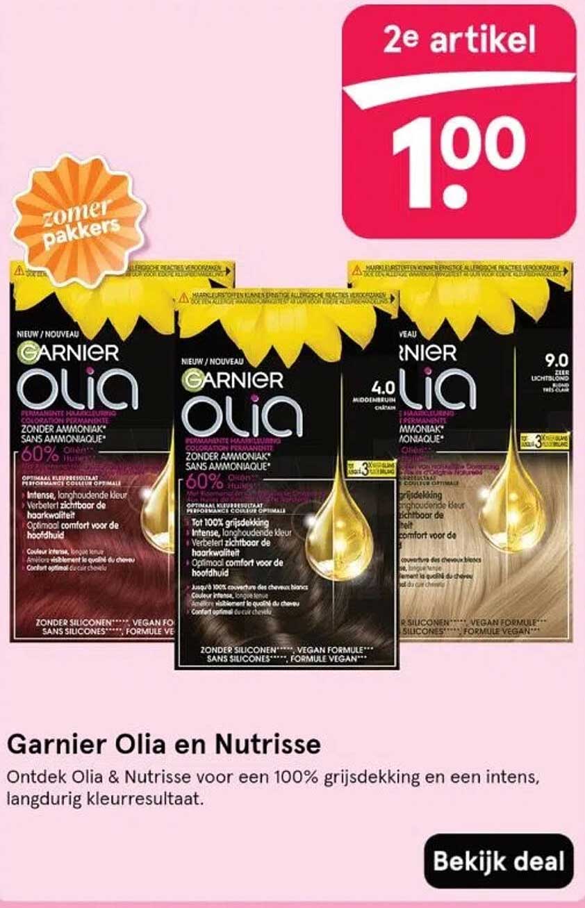 Garnier Olia en Nutrisse