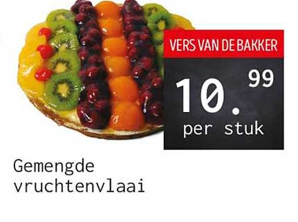 Gemengde vruchtentaart