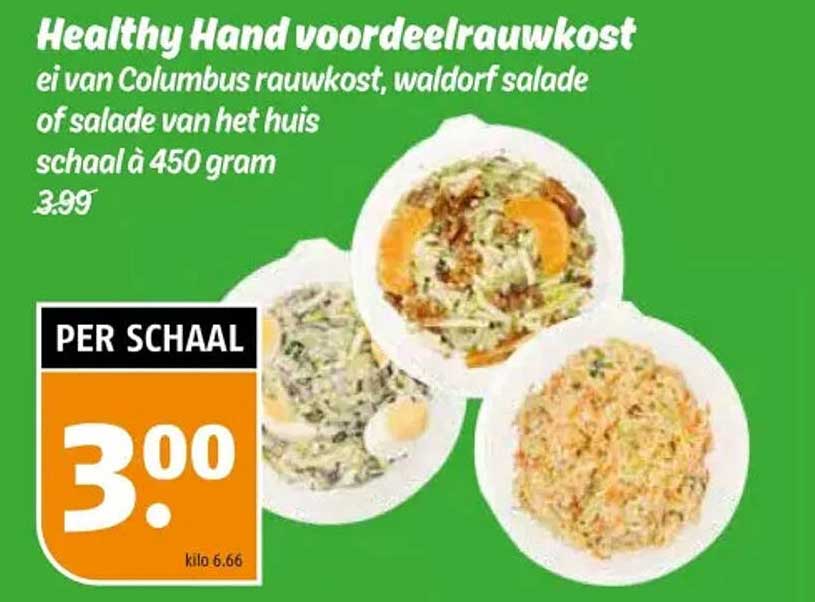 Healthy Hand voordeelrauwkost