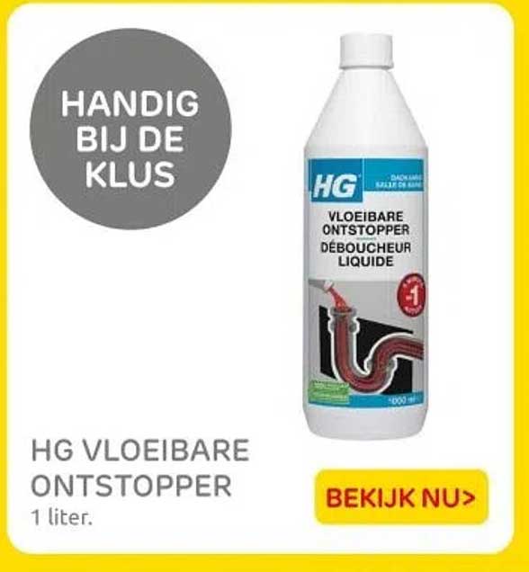 HG VLOEIBARE ONTSTOPPER