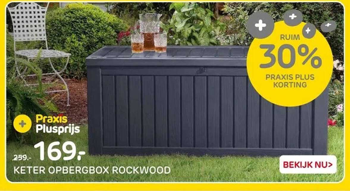 KETER OPBERGBOX ROCKWOOD