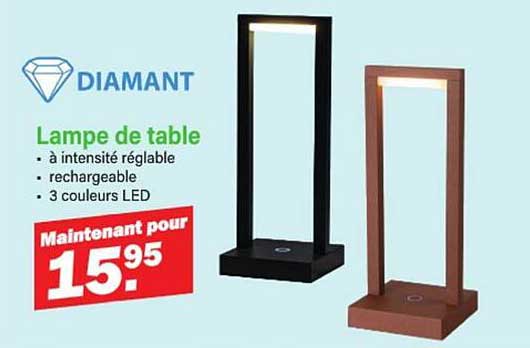 Lampe de table DIAMANT