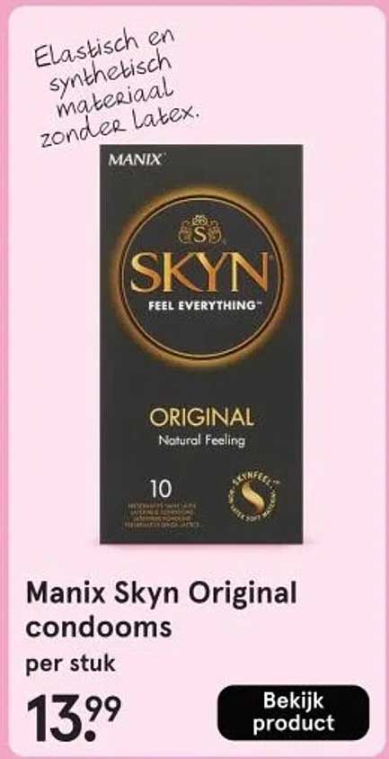 Manix Skyn Original condooms per stuk