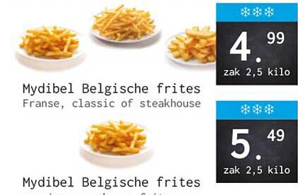 Mydibel Belgische frites