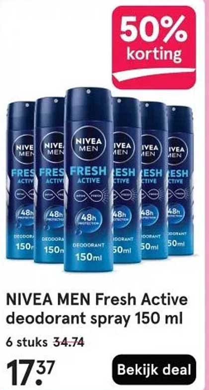 NIVEA MEN Fresh Active deodorant spray 150 ml
