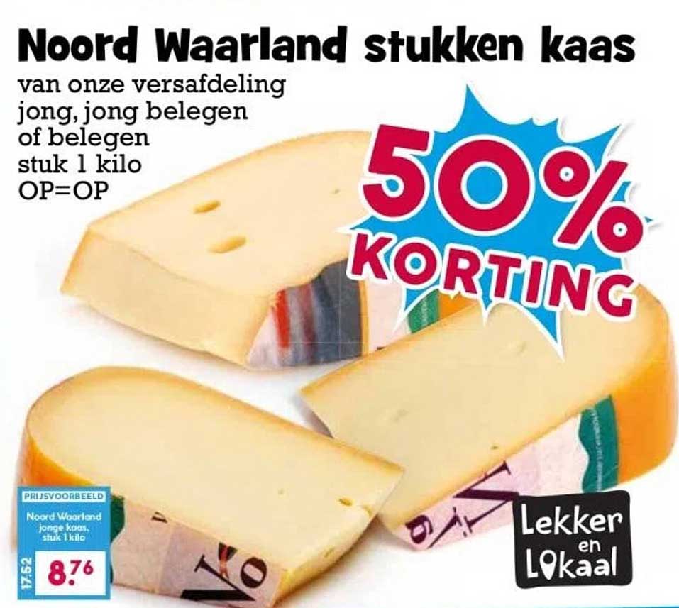 Noord Waarland stukken kaas