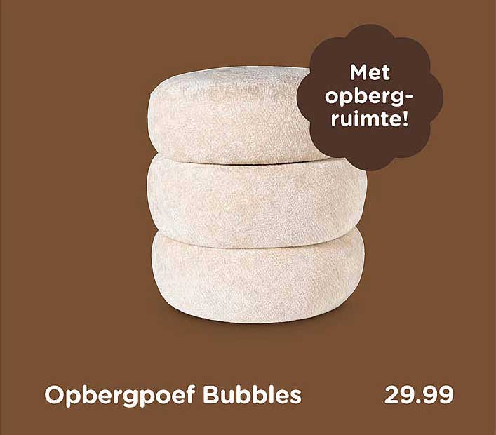 Opbergpoef Bubbles