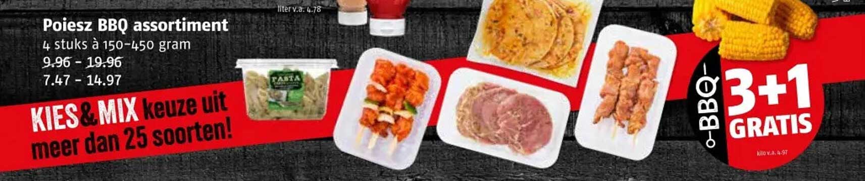 Poiesz BBQ assortiment