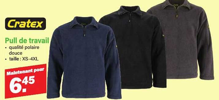 Pull de travail Cratex