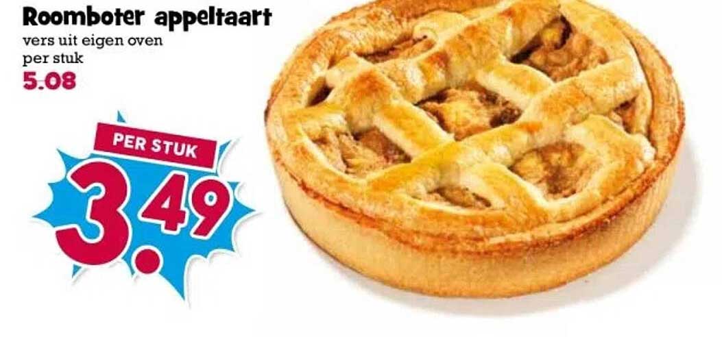 Roomboter appeltaart