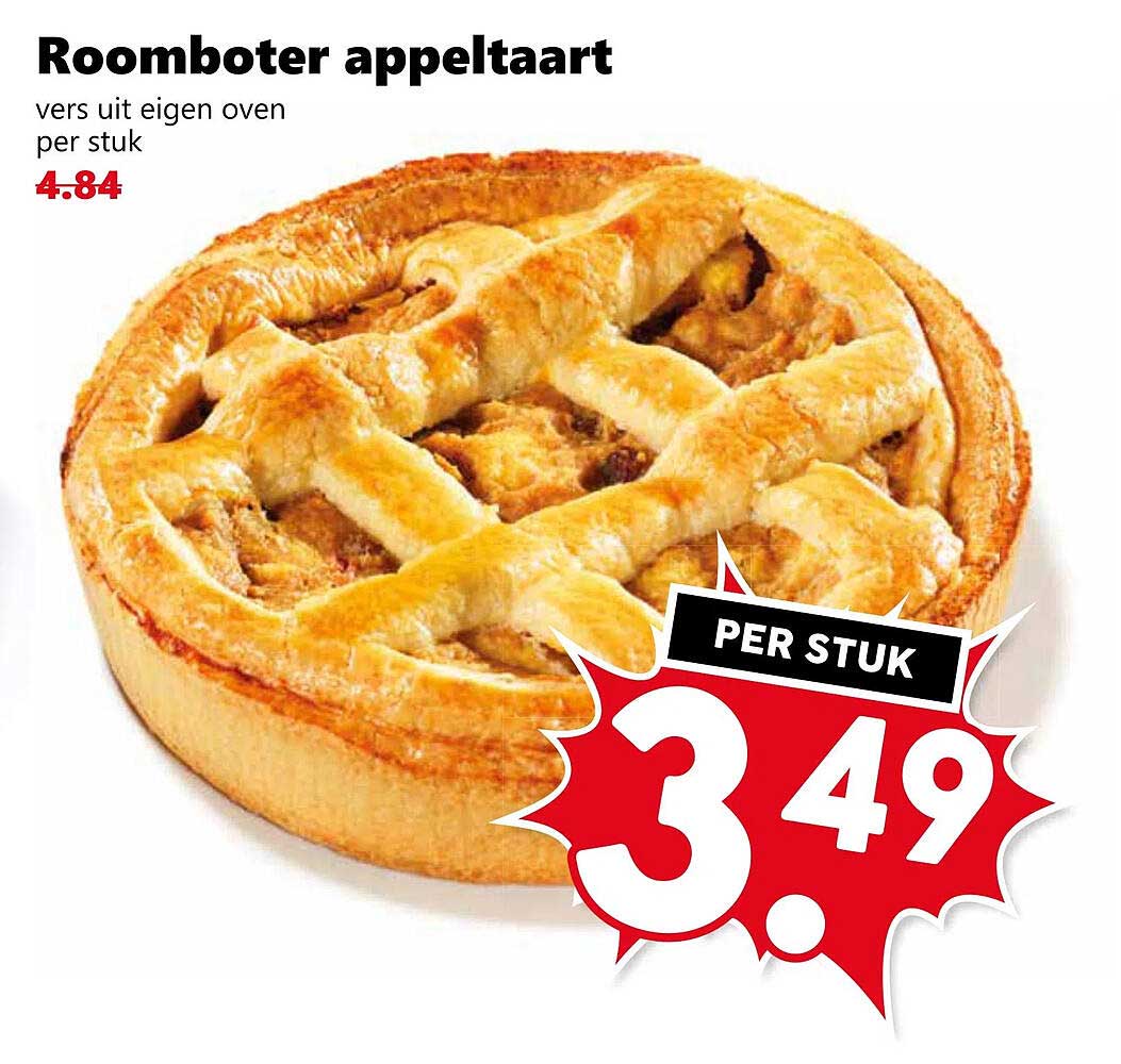 Roomboter appeltaart