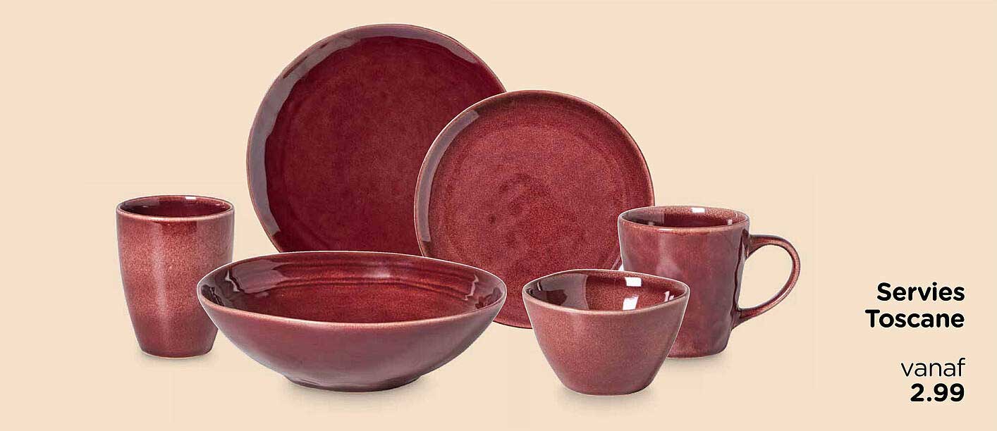 Servies Toscane