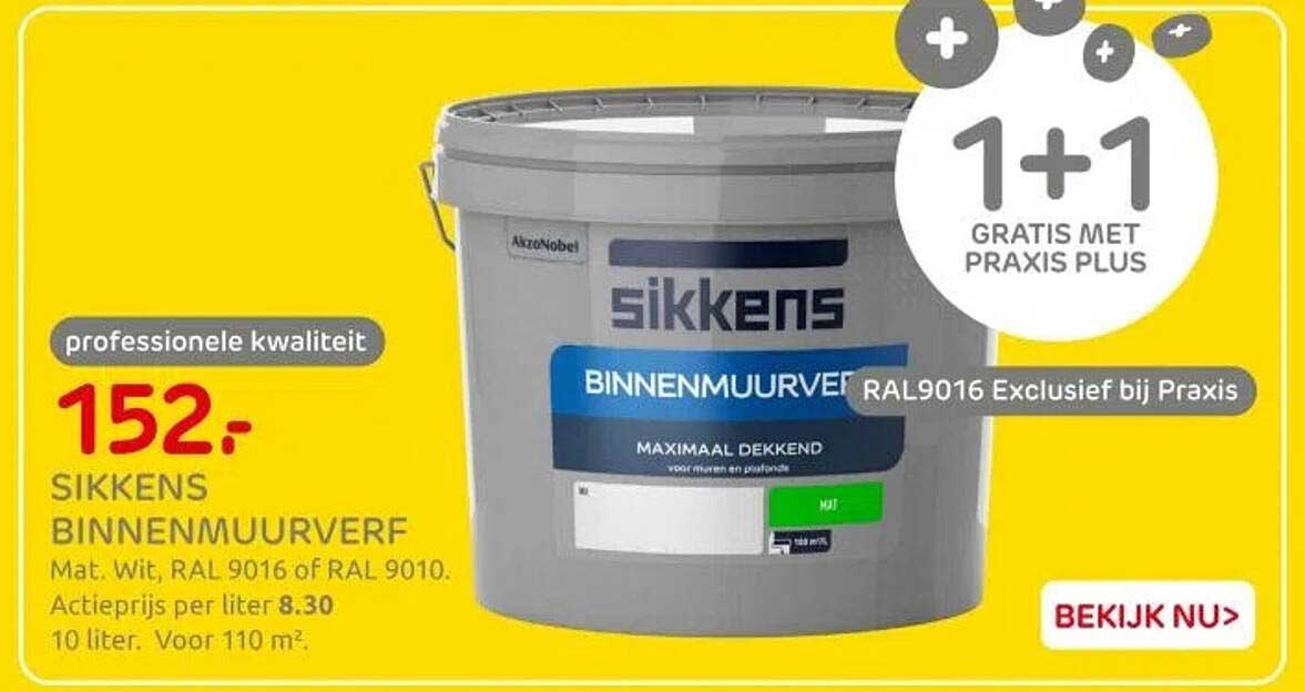 SIKKENS BINNENMUURVERF