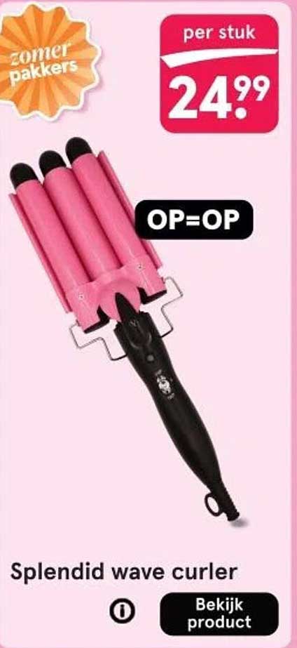 Splendid wave curler