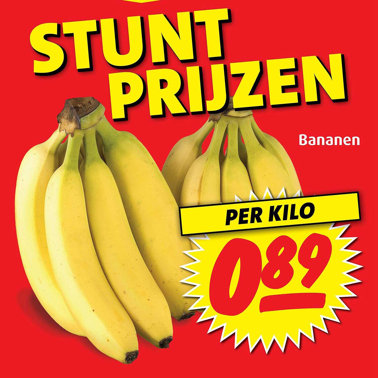 Stuntprijzen - Bananen