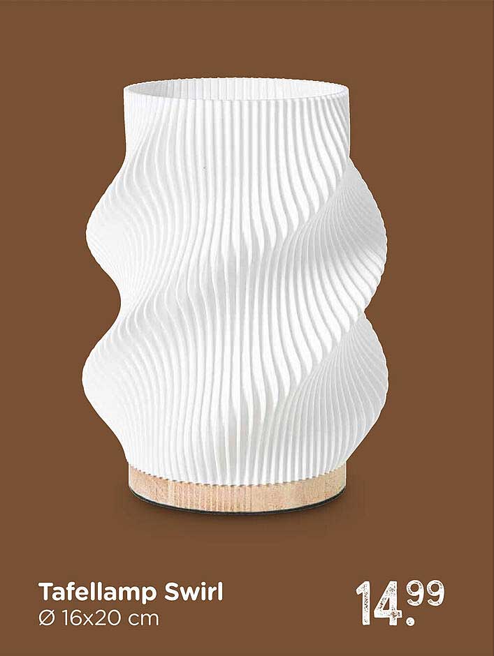 Tafellamp Swirl
