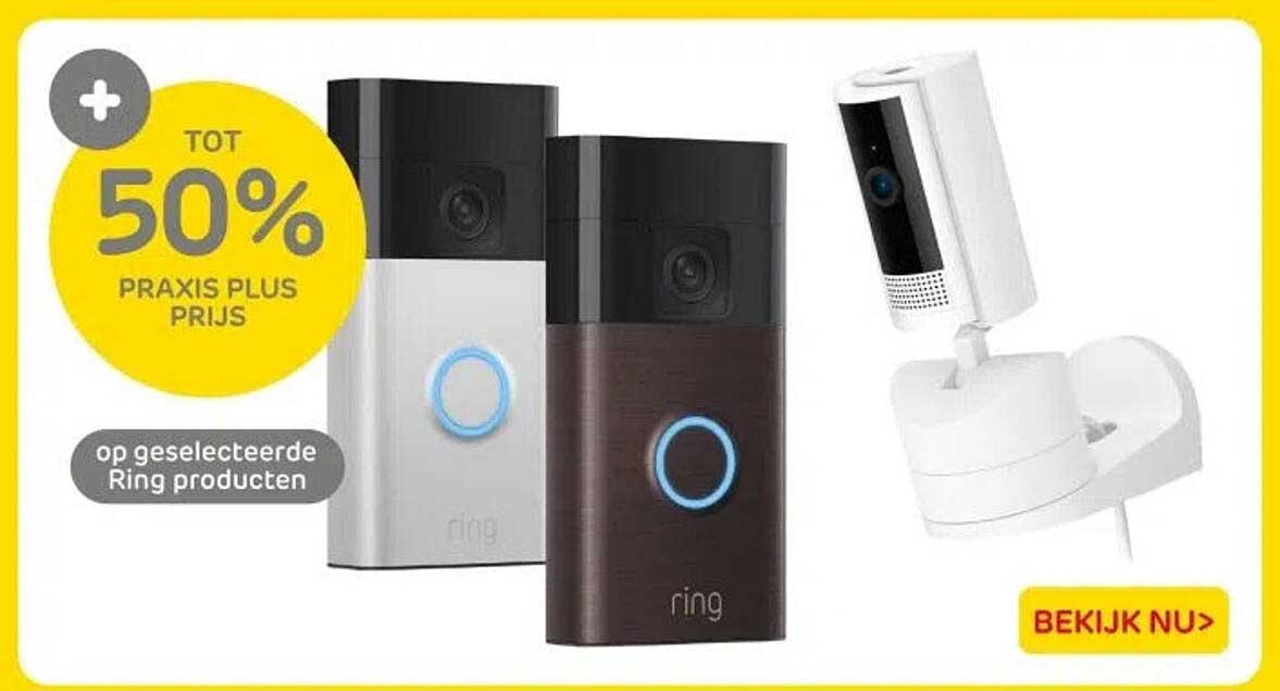 Tot 50% Praxis Plus prijs op geselecteerde Ring producten