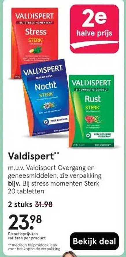 Valdispert - 2 stuks voor 23,98