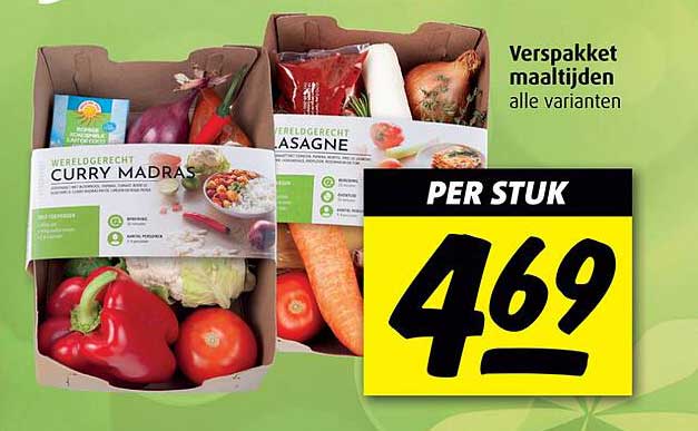 Verspakket maaltijden alle varianten