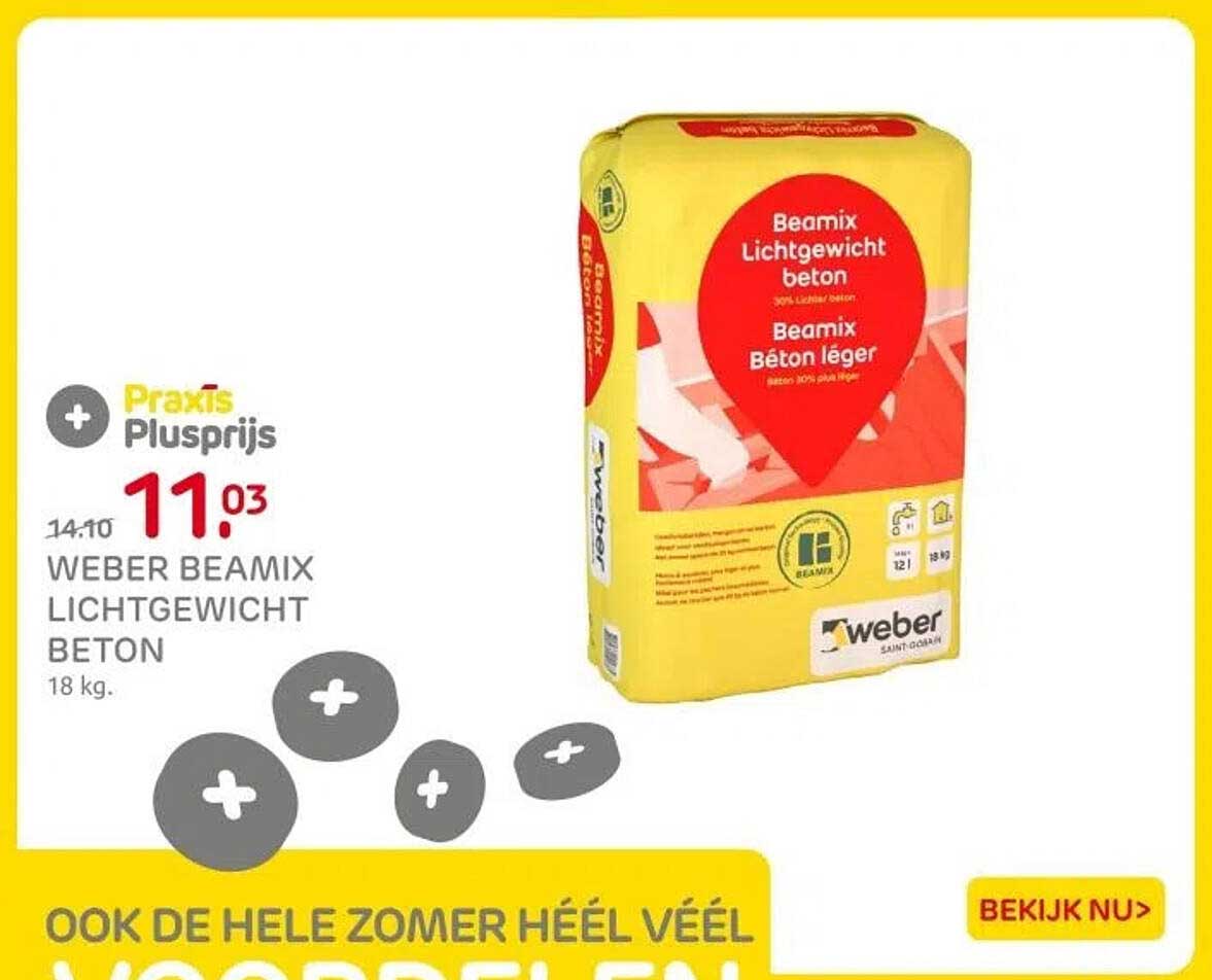 WEBER BEAMIX LICHTGEWICHT BETON