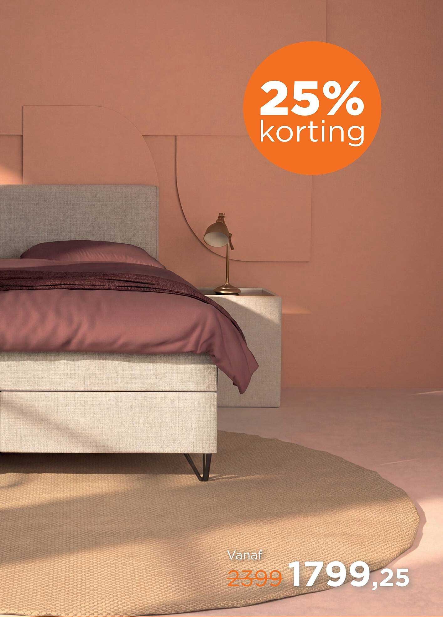 25% korting
