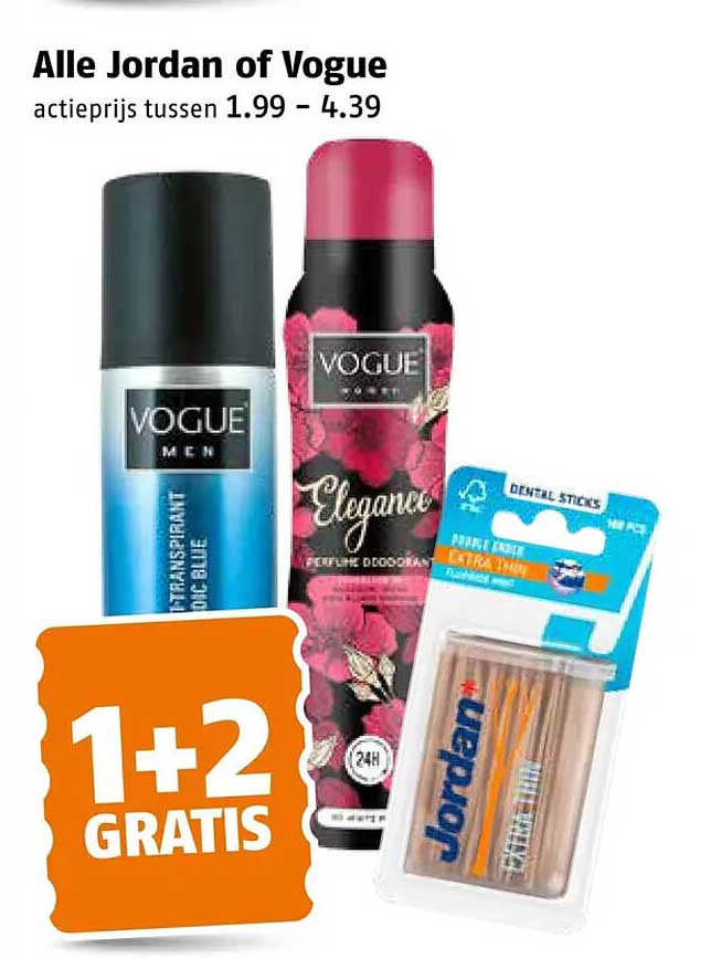 Alle Jordan of Vogue 1+2 GRATIS