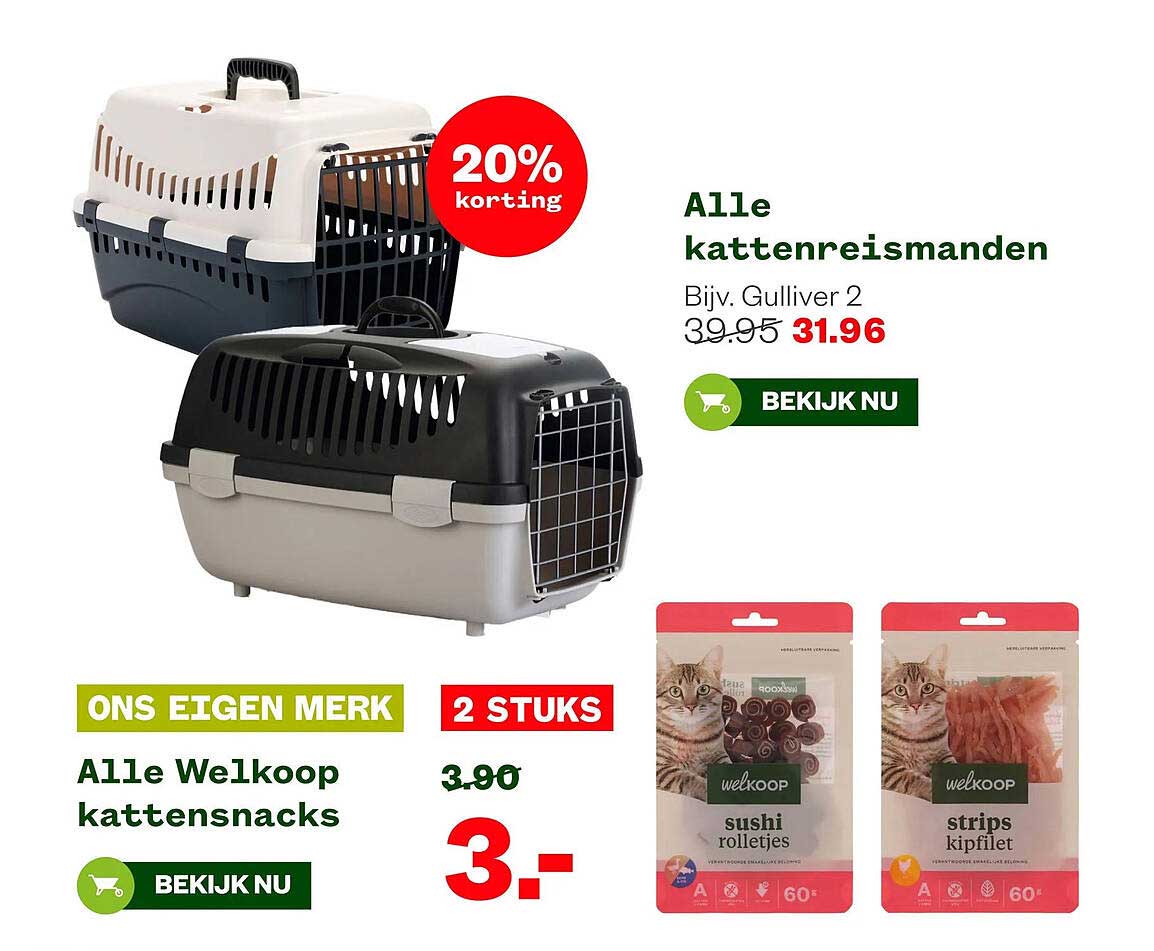 Alle kattenreismanden