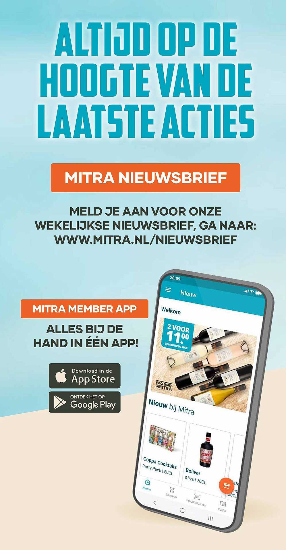 ALTIJD OP DE HOOGTE VAN DE LAATSTE ACTIES