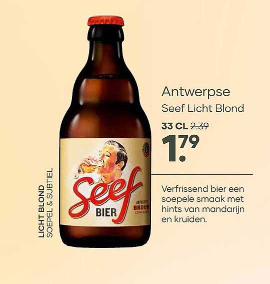 Antwerpse Seef Licht Blond