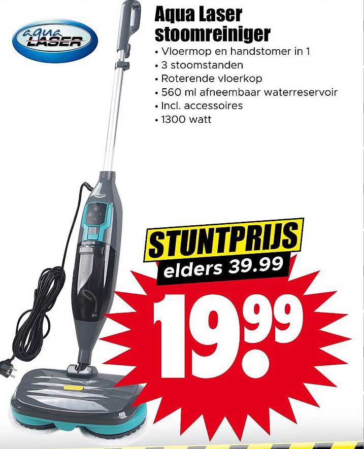 Aqua Laser stoomreiniger