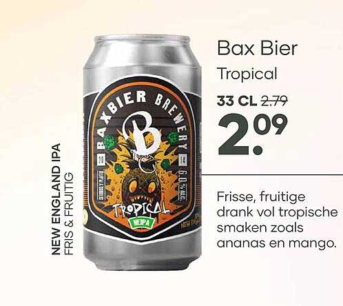 Bax Bier Tropical