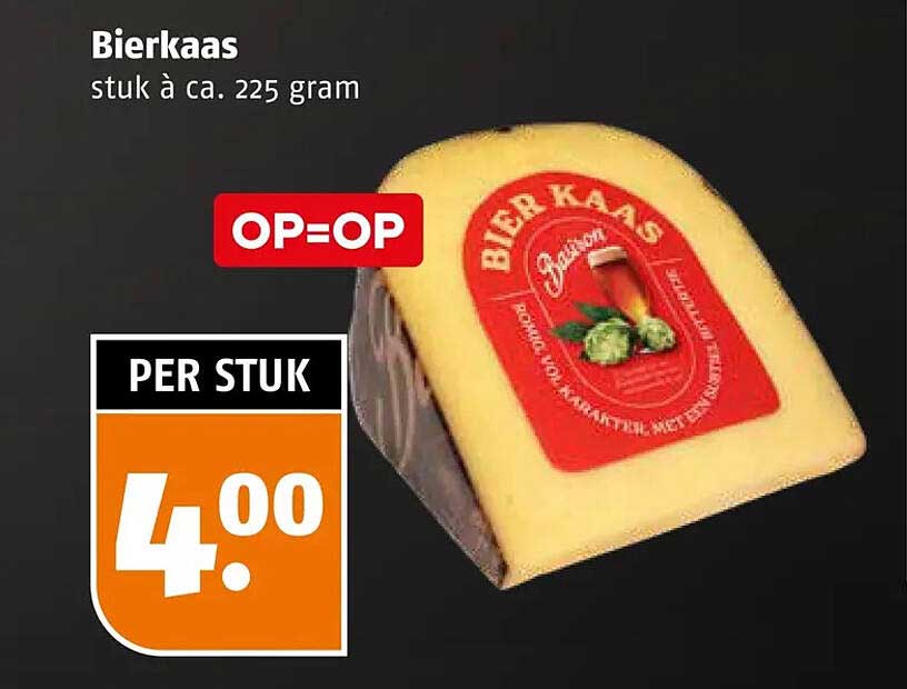 Bierkaas stuk à ca. 225 gram